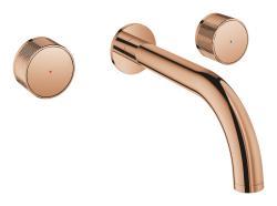 GROHE Atrio Private Collection 3 delikli lavabo bataryası M-Boyut Bronz Warm Sunset 20589DA0