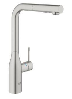 GROHE Essence Tek kumandalı eviye bataryası Supersteel Infinity Kaplama 30270DC0