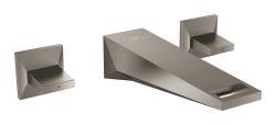 GROHE Allure Brilliant 3 delikli lavabo bataryası 1/2" M-Boyut Antrasit Brushed Hard Graphite 20628AL0