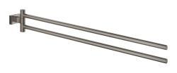 GROHE Essentials Cube Havluluk Antrasit Brushed Hard Graphite 40624AL1