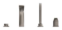 GROHE Allure Brilliant Dört delikli küvet bataryası Antrasit Brushed Hard Graphite
