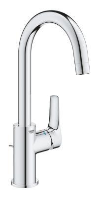 GROHE Eurosmart Tek kumandalı lavabo bataryası 1/2" L-Boyut Krom 23537003