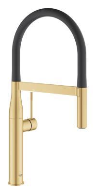 GROHE Essence Tek kumandalı eviye bataryası Altın Brushed Cool Sunrise 30294GN0