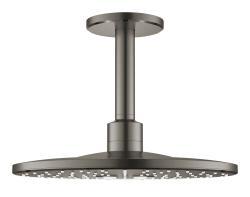 GROHE Rainshower SmartActive 310 Tepe duşu seti 142 mm, 2 akışlı Antrasit Brushed Hard Graphite