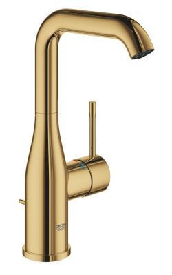 GROHE Essence Tek kumandalı lavabo bataryası 1/2" L-Boyut Altın Cool Sunrise 32628GL1
