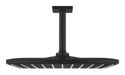 GROHE Rainshower Mono 310 Cube Tepe duşu seti 142 mm, tek akışlı Siyah Matt Black