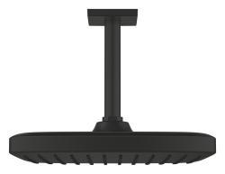 GROHE Tempesta 250 Cube Tepe duşu seti 142 mm, tek akışlı Siyah Matt Black