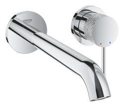 GROHE Essence İki delikli lavabo bataryası L-Boyut Krom 29193PF1