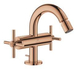 GROHE Atrio Tek delikli bide bataryası 1/2 Bronz Warm Sunset