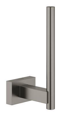 GROHE Essentials Cube Yedek tuvalet kağıtlığı Antrasit Brushed Hard Graphite