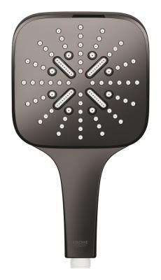GROHE Rainshower SmartActive 130 Cube El duşu 3 akışlı Antrasit Hard Graphite