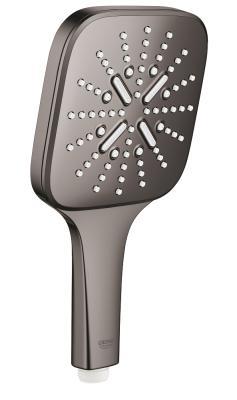 GROHE Rainshower SmartActive 130 Cube El duşu 3 akışlı Antrasit Hard Graphite