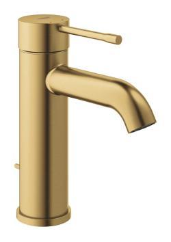 GROHE Essence Tek kumandalı lavabo bataryası S-Boyut Altın Brushed Cool Sunrise 23589GN1