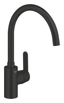 GROHE Get Tek kumandalı eviye bataryası Siyah Matt Black 314942431