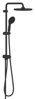 GROHE Tempesta System 250 Duvar bağlantılı, divertörlü duş sistemi Siyah Matt Black 269802431
