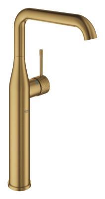 GROHE Essence Tek kumandalı lavabo bataryası XL-Boyut Altın Brushed Crafted Cool Sunrise