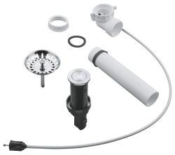 GROHE Eviye için gider takımı Paslanmaz Çelik Brushed Stainless Steel