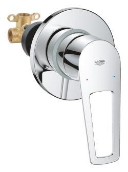 GROHE BauLoop Tek kumandalı duş bataryası Krom 29042001
