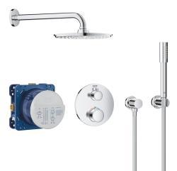 GROHE Grohtherm Rainshower Cosmopolitan 210 duş seti Krom 34732000