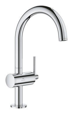 GROHE Atrio Tek kumandalı lavabo bataryası 1/2" L-Boyut Krom