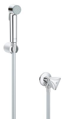 GROHE Tempesta-F Taharet Spreyi 30 Duvardan askılı set 1 akışlı, ara musluk ile birlikte Krom 27514001