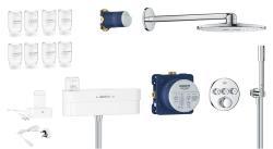 GROHE SmartControl Purefoam Ankastre duş sistemi Krom