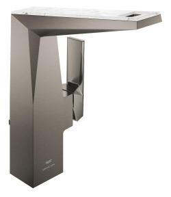 GROHE Allure Brilliant Private Collection Tek kumandalı lavabo bataryası 1/2" L-Boyut Antrasit Brushed Hard Graphite 24408AL0