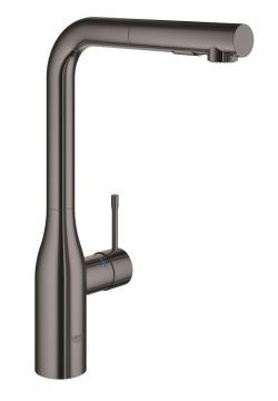 GROHE Essence Tek kumandalı eviye bataryası Antrasit Hard Graphite 30270A00