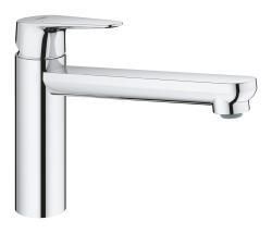 GROHE BauCurve Tek kumandalı eviye bataryası Krom 31715000