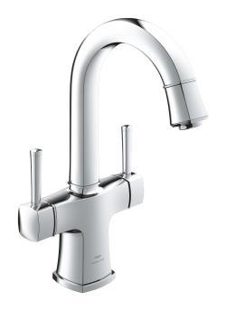 GROHE Grandera Tek delikli lavabo bataryası 1/2" L-Boyut Krom