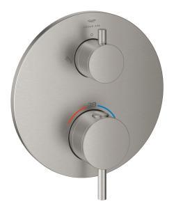 GROHE Atrio Termostatik banyo/duş bataryası Supersteel Infinity Kaplama