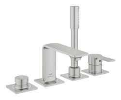 GROHE Allure Dört delikli küvet bataryası Supersteel Infinity Kaplama