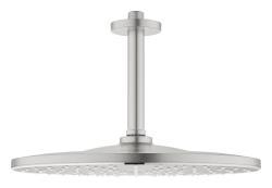GROHE Rainshower Mono 310 Tepe duşu seti 142 mm, tek akışlı Supersteel Infinity Kaplama