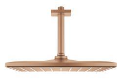 GROHE Rainshower Mono 310 Cube Tepe duşu seti 142 mm, tek akışlı Bronz Brushed Warm Sunset