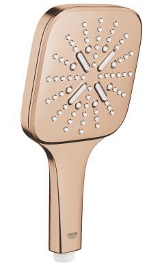 GROHE Rainshower SmartActive 130 Cube El duşu 3 akışlı Bronz Brushed Warm Sunset