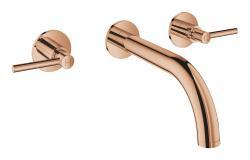 GROHE Atrio 3 delikli lavabo bataryası 1/2" M-Boyut Bronz Warm Sunset