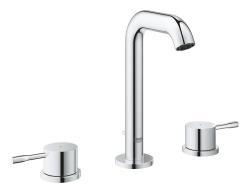 GROHE Essence 3 delikli lavabo bataryası 1/2" M-Boyut Krom