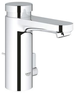 GROHE Eurosmart Cosmopolitan T Çift su girişli, sıcaklık sınırlayıcılı, zaman ayarlı lavabo bataryası Krom 36318000