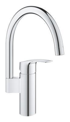 GROHE Eurosmart Tek kumandalı eviye bataryası Krom 33202003