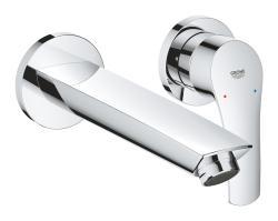 GROHE Eurosmart İki delikli lavabo bataryası M-Boyut Krom