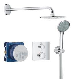 GROHE Grohtherm Rainshower Cosmopolitan 210 duş seti Krom 34734000