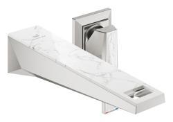 GROHE Allure Brilliant Private Collection İki delikli lavabo bataryası M-Boyut Supersteel Infinity Kaplama 29519DC0