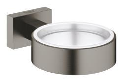 GROHE Essentials Cube Sabunluk tutacağı Antrasit Brushed Hard Graphite