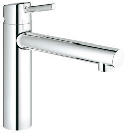 GROHE Concetto Tek kumandalı eviye bataryası Krom 31128001