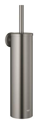 GROHE Essentials Metal tuvalet fırçası seti Antrasit Brushed Hard Graphite