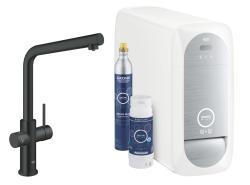 GROHE Blue Home L-tipi Başlangıç Kiti Siyah Velvet Black
