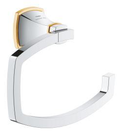 GROHE Grandera Tuvalet kağıtlığı Krom, altın