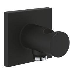 GROHE Rainshower Aqua Entegre el duşu askılı metal duvar duş çıkışı Siyah Phantom Black