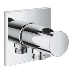 GROHE Rainshower Aqua Entegre el duşu askılı metal duvar duş çıkışı Krom, siyah