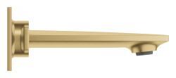 GROHE Allure 3 delikli lavabo bataryası 1/2" S-Boyut Altın Brushed Cool Sunrise